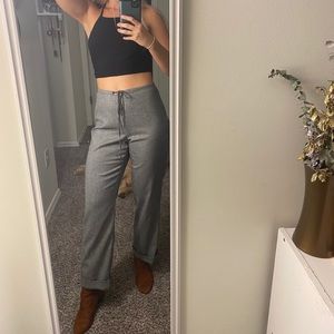 Banana Republic Vintage Straight Leg Wool Pants